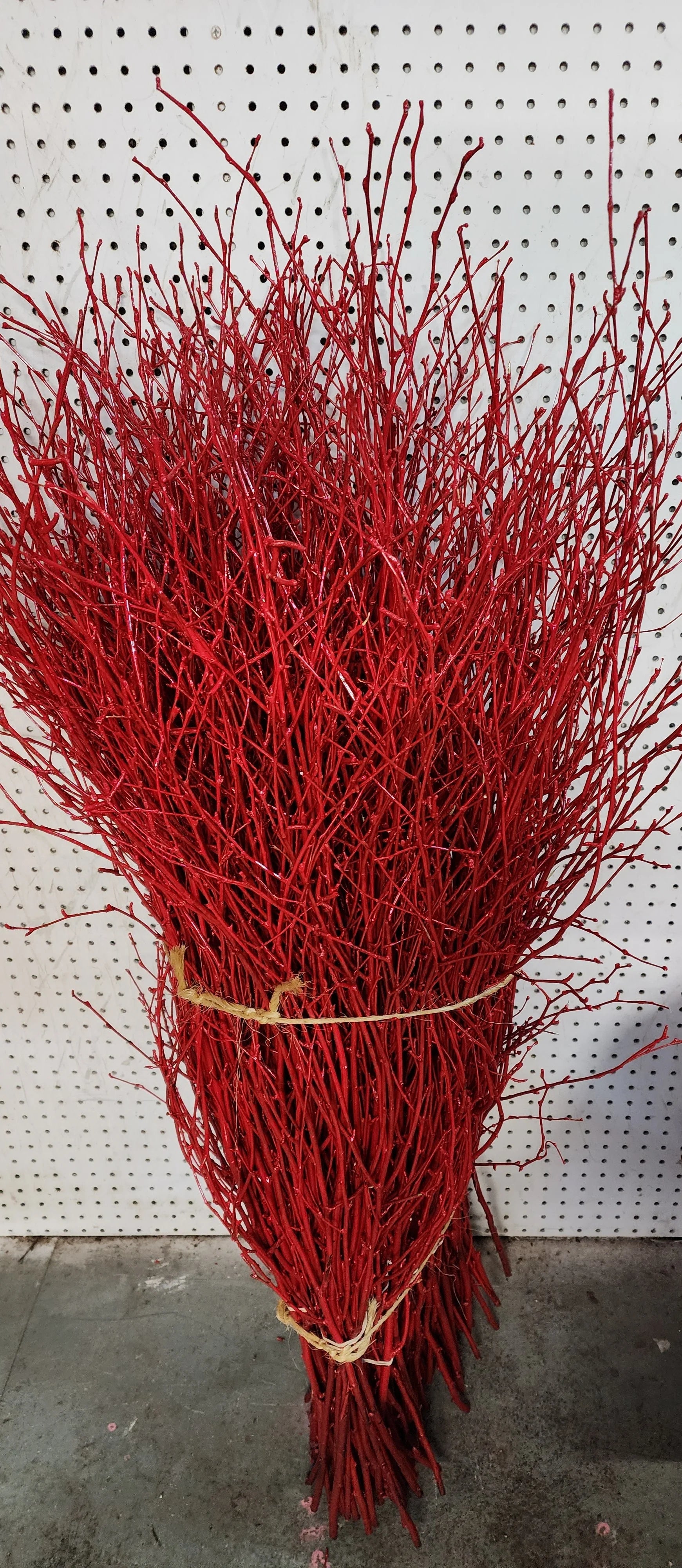 Painted Birch Branches Bulk 4ft. Multiple colors (10pc bunches packed 12- 120 twigs)